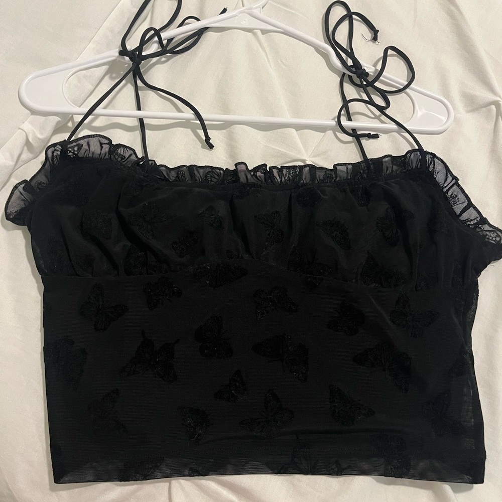 Urban Outfitters Butterfly Print Tank Top